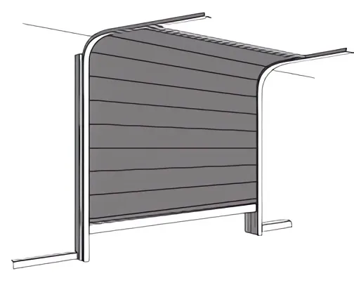 puerta rapida de nave industrial